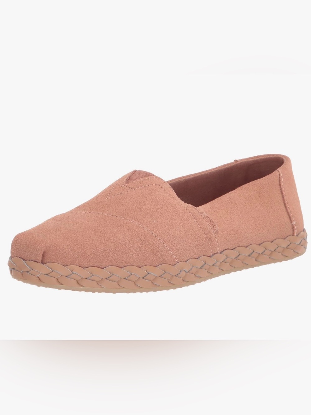 TOMS Alpargata Slip On Leather Shoe Women’s Sz 9.5 Casual Espadrille Loafers New